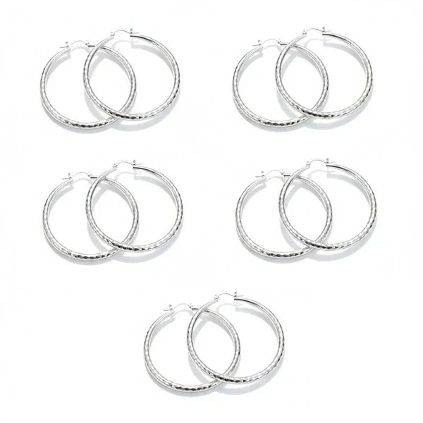 🎉KØB 1, FÅ 1 GRATIS🎁Diam🎉 KØB 1, FÅ 1 GRATIS 🎁 Diamantslebne hoopøreringe til kvinder – elegante, funklende 💎 Diamantslebne hoopøreringe til kvinder
