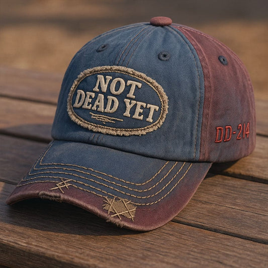 NOT DEAD YET - Vintage vasket baseballkaske