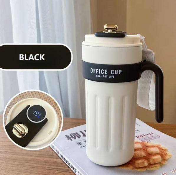 Kaffetermokande med temperaturvisning