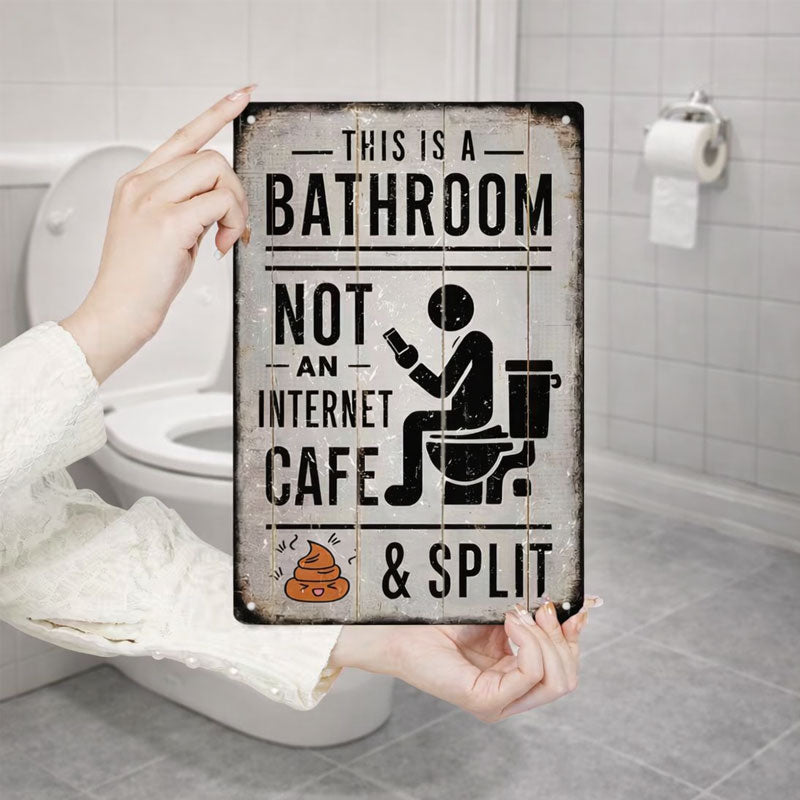 🚽 Dette er et badeværelse, ikke et internetcafé