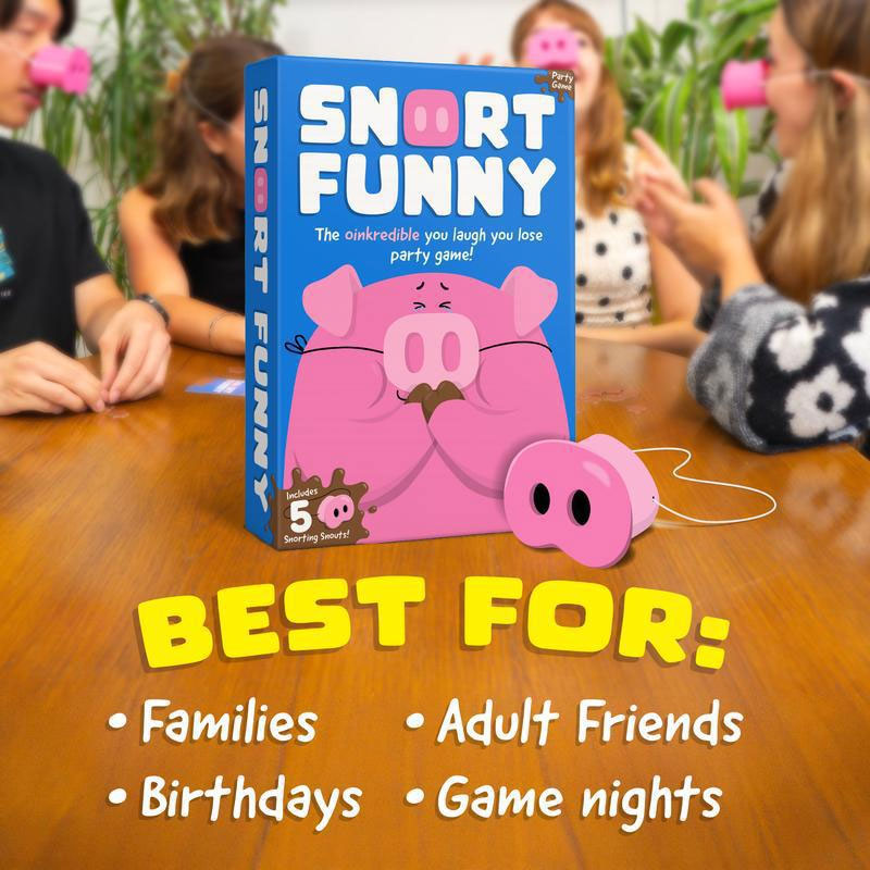 Snort Funny: Festspillet "Laugh & You Lose" 🐷😂