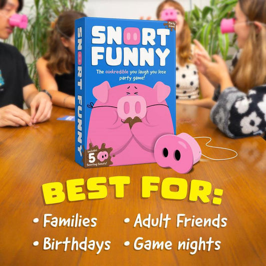 Snort Funny: Festspillet "Laugh & You Lose" 🐷😂