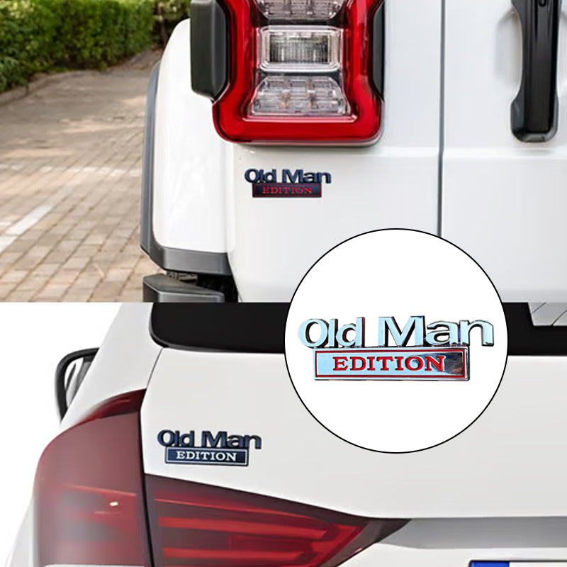 Bilmærker til seniorer/🚗 Old Man Edition-Autoemblem