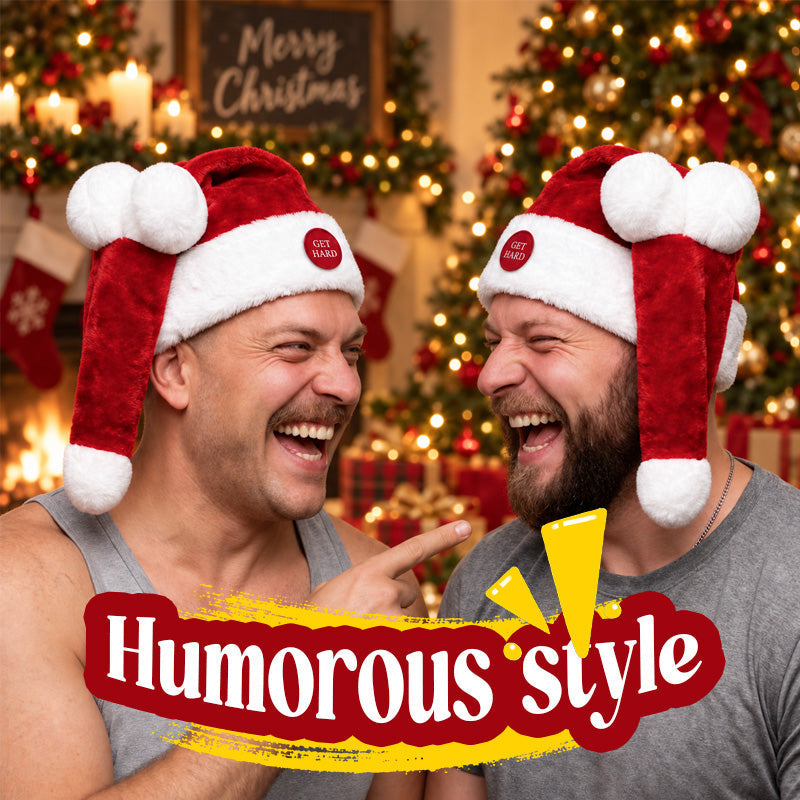 Sjov, bevægelig julemandshue til julefester