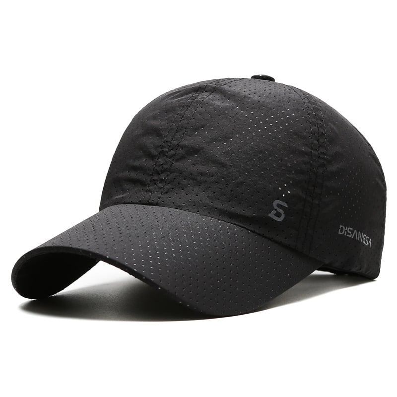 🌬️Hurtigtørrende baseballkasket med UV-beskyttelse – åndbar, justerbar unisex-kasket