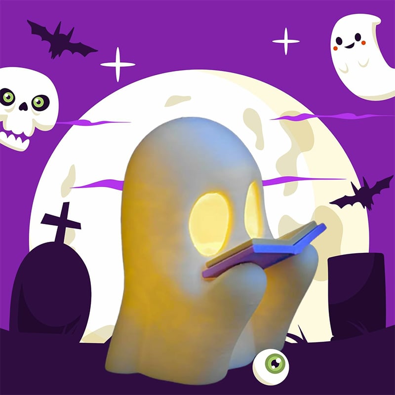 🔥Sidste dag 50% rabat - 🔥Læsespøgelse Halloween-dekoration