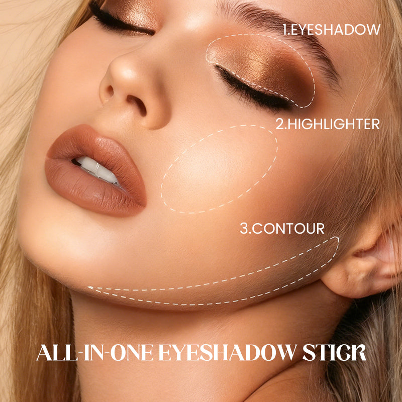 🎄50.000+ SOLGT! 🎁✨8 farver glitter øjenskygge stick vandtæt & langtidsholdbar & multifunktionel