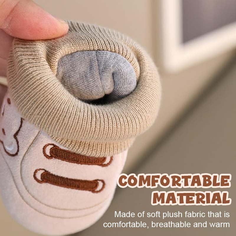 Søde Bear First Walking Shoes Slip-on småbørnssko