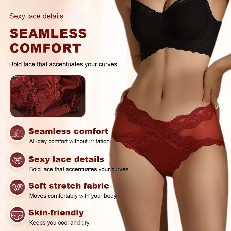 💗Sexede og behagelige blondetrusser til kvinder