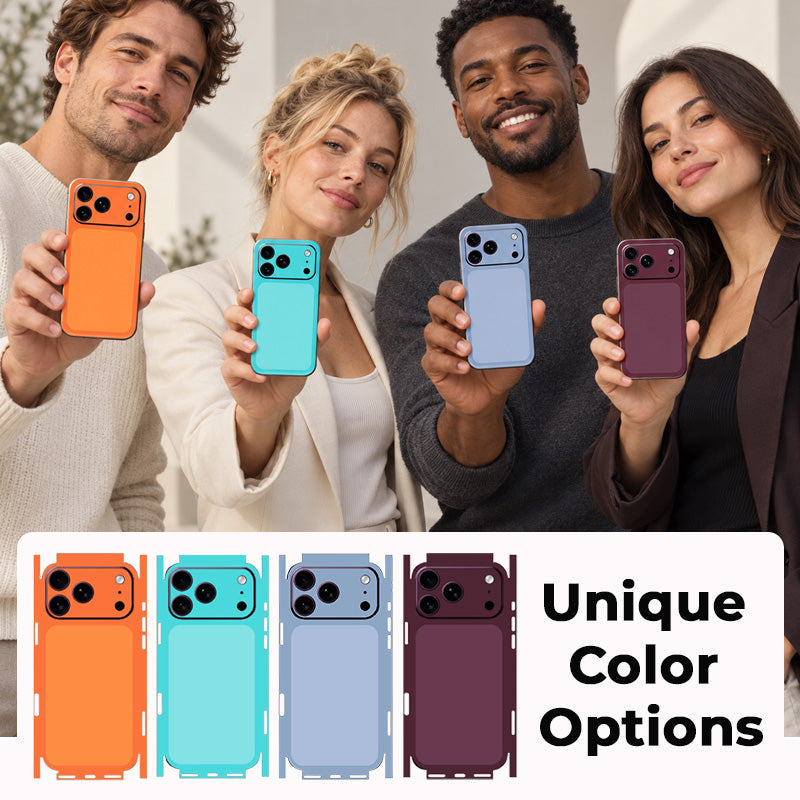 Næste generations bagside til mobiltelefoner — eksklusivt kameraområde og nyt design på bagsiden