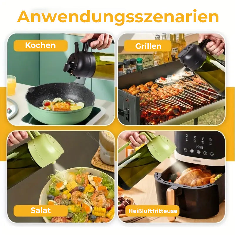 To i én lysbeskyttet olieflaske