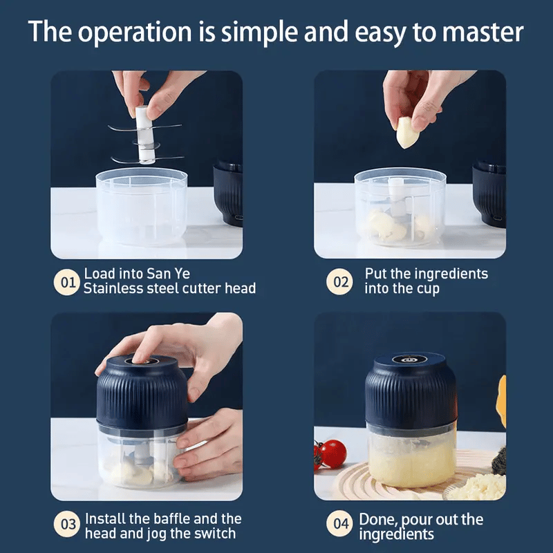 ✨Juleudsalg – Elektrisk hvidløgspresser