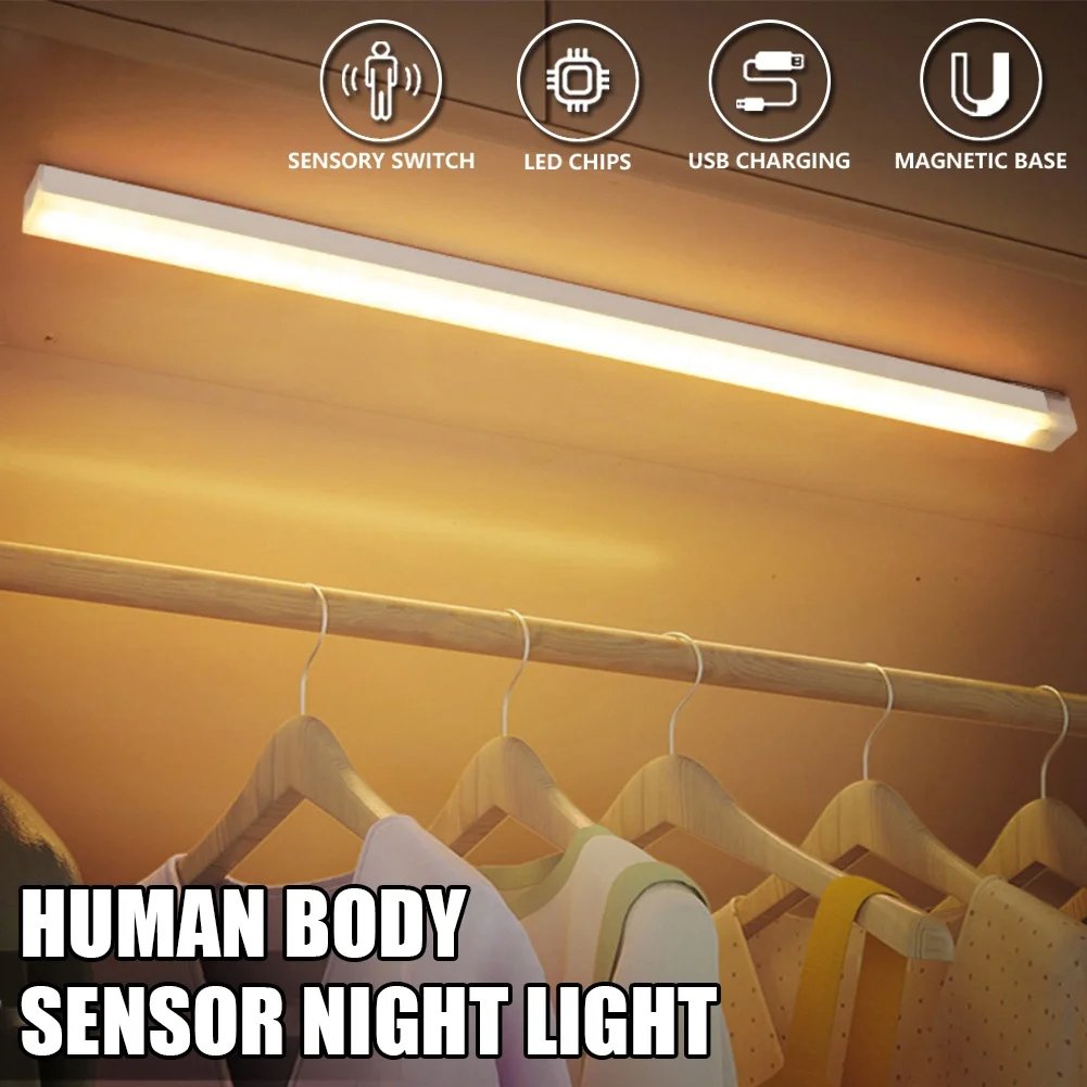 🔥NYTÅRSSALG - Punch-free Smart Sensor Magnetic Rechargeable LED Lights