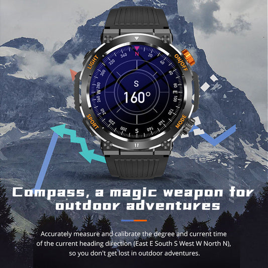⌚ Vandtæt sports- og outdoorur