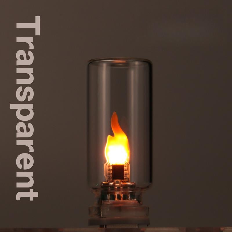 🔥USB-lampe med realistisk flamm