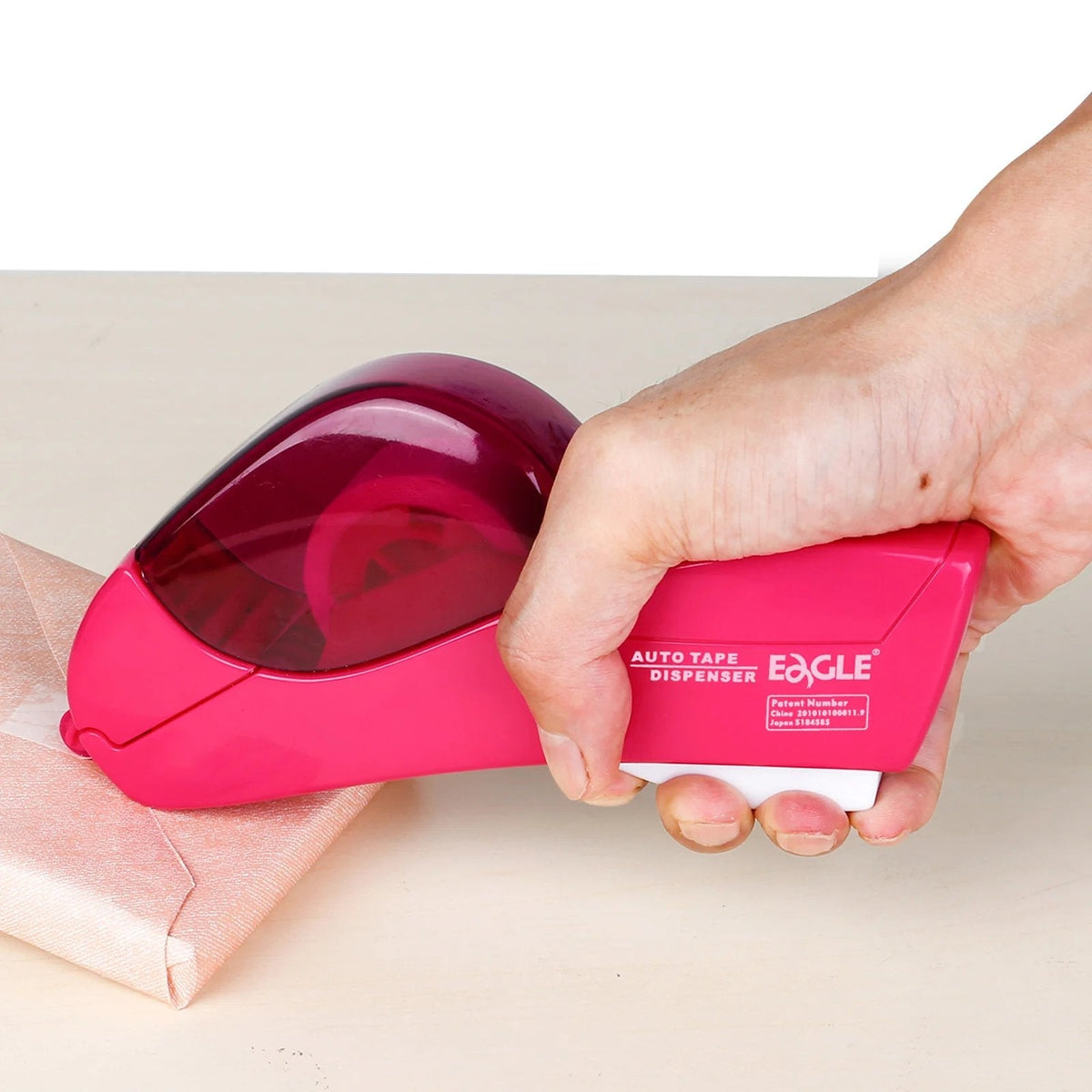 ✂️📦 Automatisk tape-dispenser – Pak det ind med én hånd!