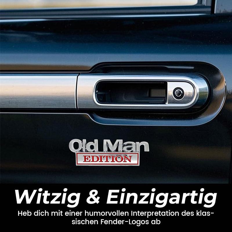 Bilmærker til seniorer/🚗 Old Man Edition-Autoemblem