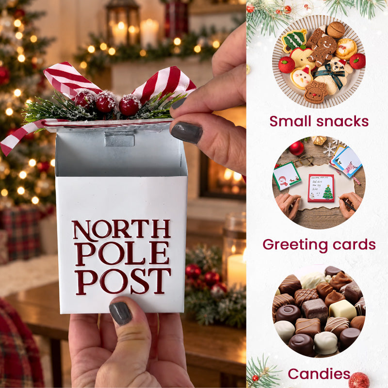 Julemandens postkasse på Nordpolen