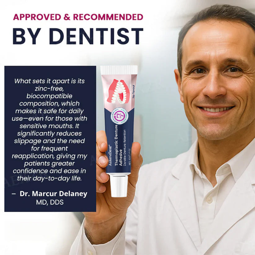 Termoplastisk klæbemiddel til tandproteser ⏳ Permanent fastgørelse af tandprotesen