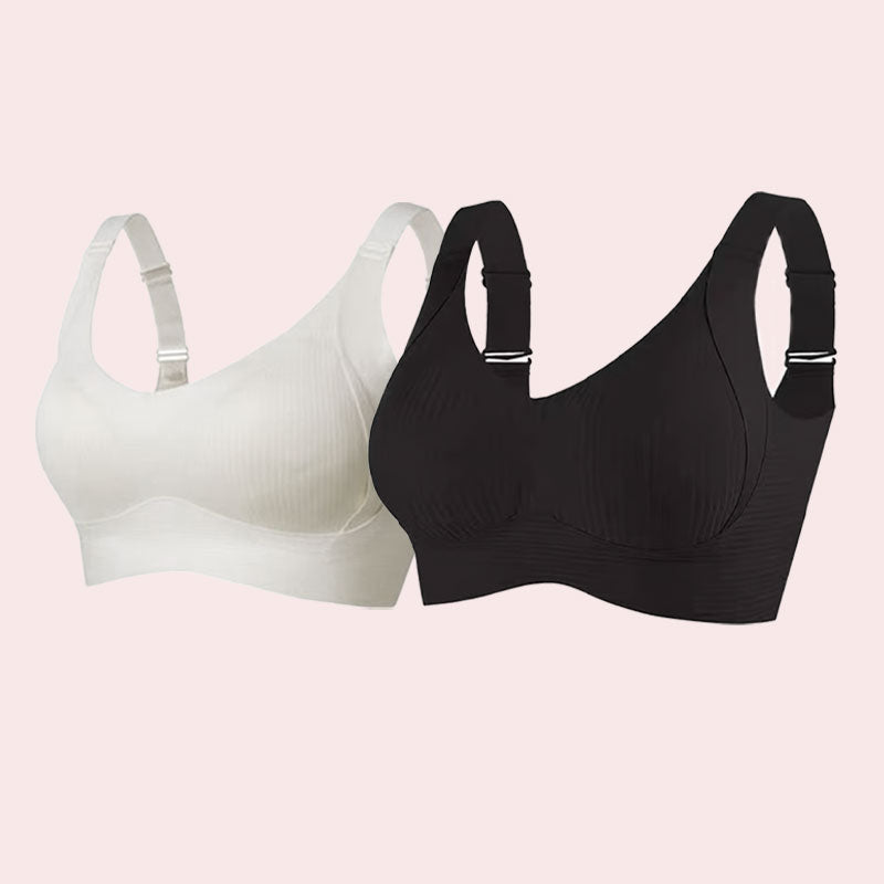 🎁Sidste dag: køb 1, få 3 pakker🔥Superstøttende bh | Push-up-bh uden bøjle👍Ikke flere hængende bryster