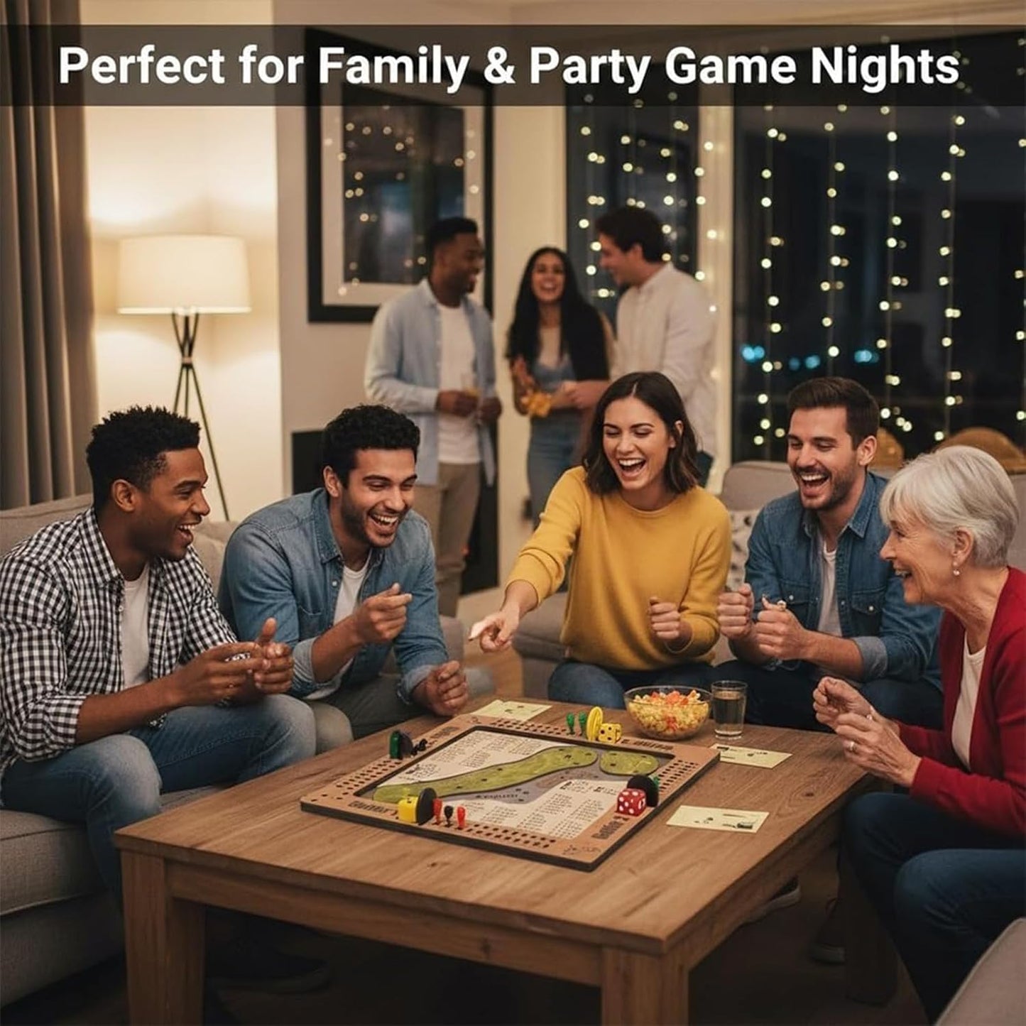 ⛳Bordspil med terninger og golf🎲✨