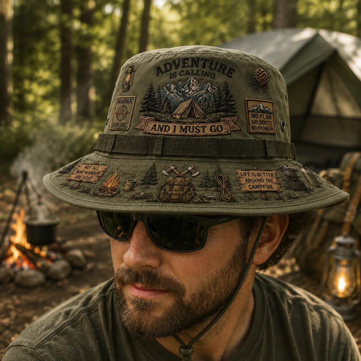 🌲Eventyr er en livsstil – Boonie-hat
