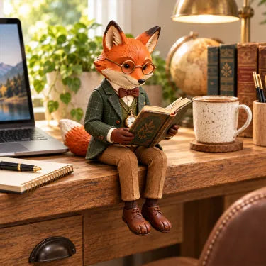 🦊 Læser-ræv-pynt
