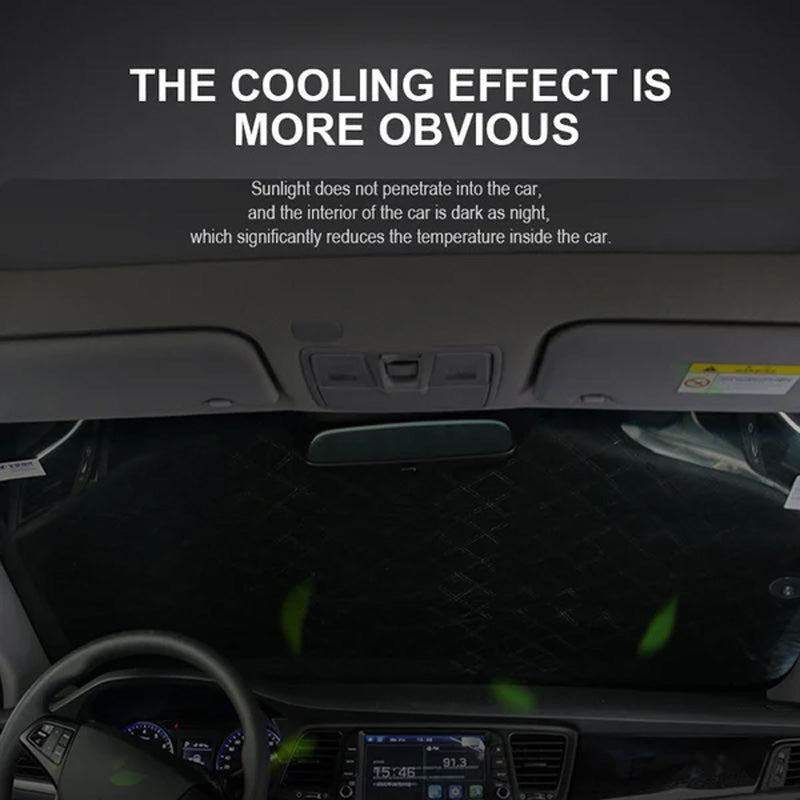 Magnetisk snebeskyttelsesdæksel til biler