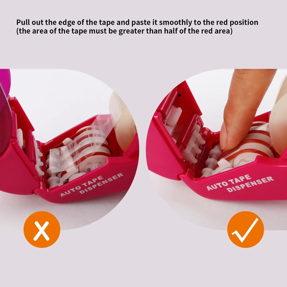 ✂️📦 Automatisk tape-dispenser – Pak det ind med én hånd!