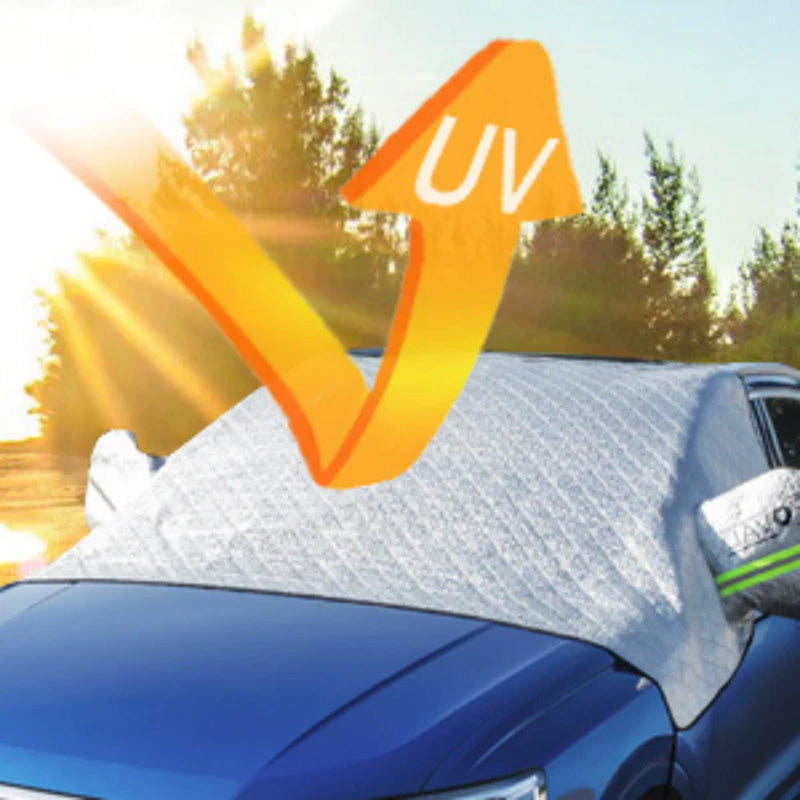 Magnetisk snebeskyttelsesdæksel til biler