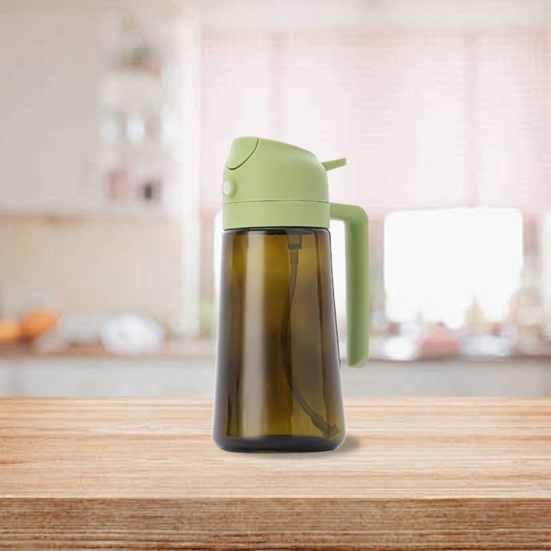 To i én lysbeskyttet olieflaske