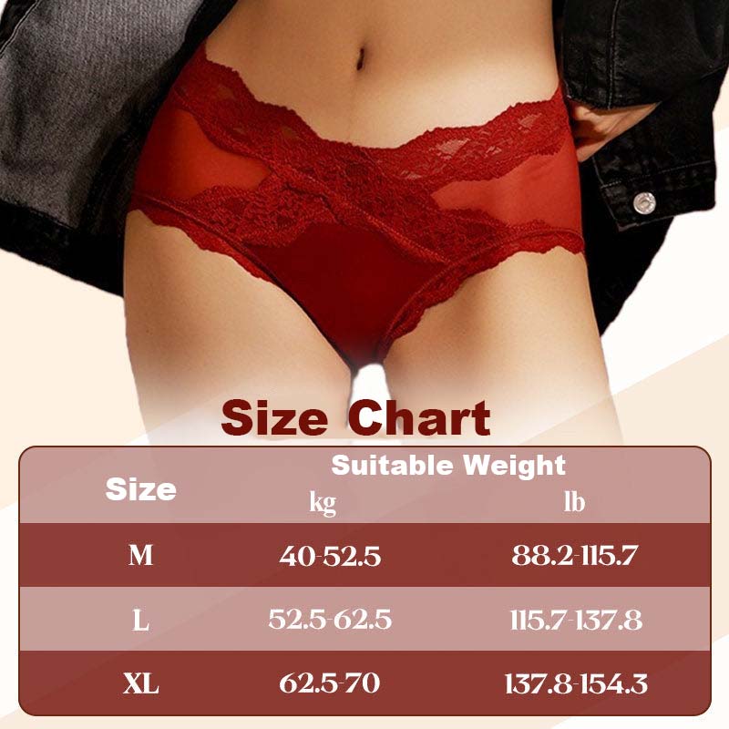 💗Sexede og behagelige blondetrusser til kvinder