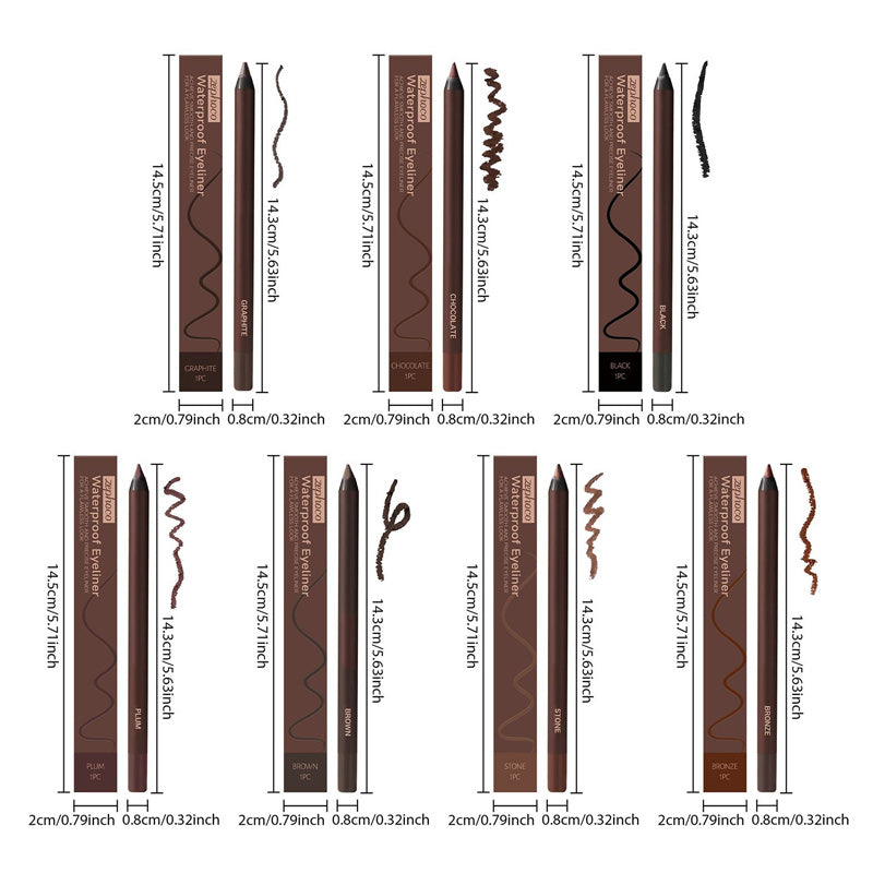 🟒 Vandtæt og strandfast gel-eyeliner