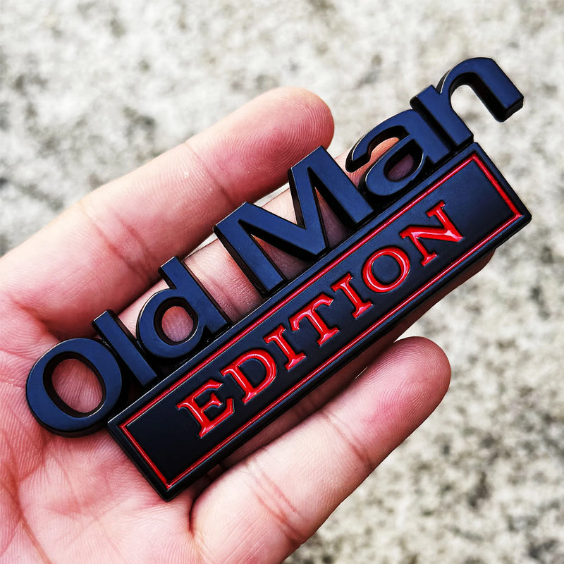 Bilmærker til seniorer/🚗 Old Man Edition-Autoemblem