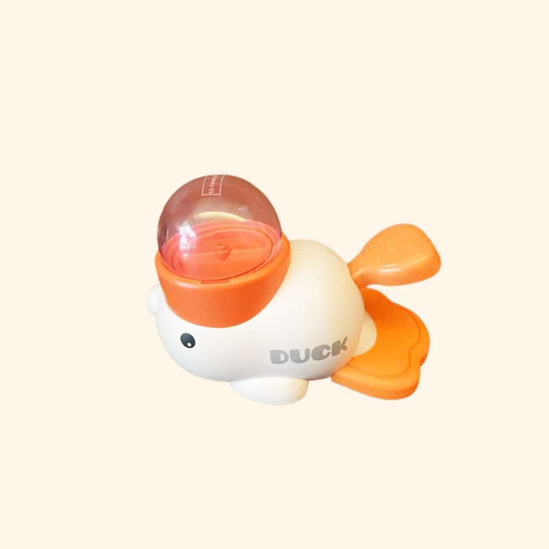 Lille gul and automatisk foderautomat