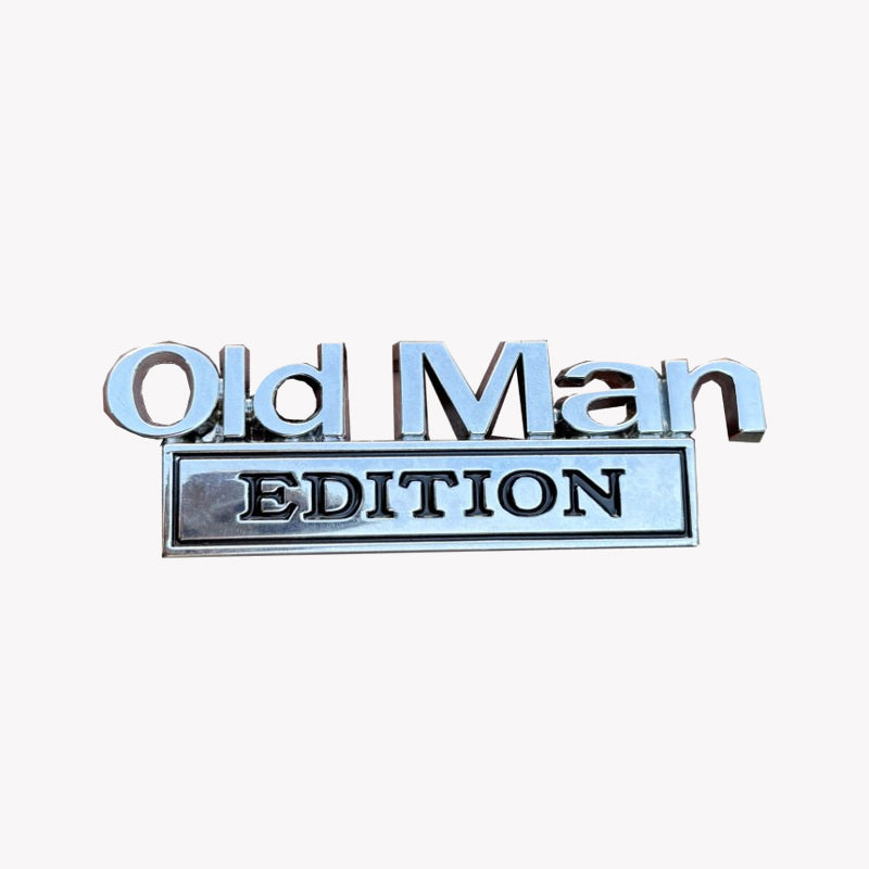 Bilmærker til seniorer/🚗 Old Man Edition-Autoemblem