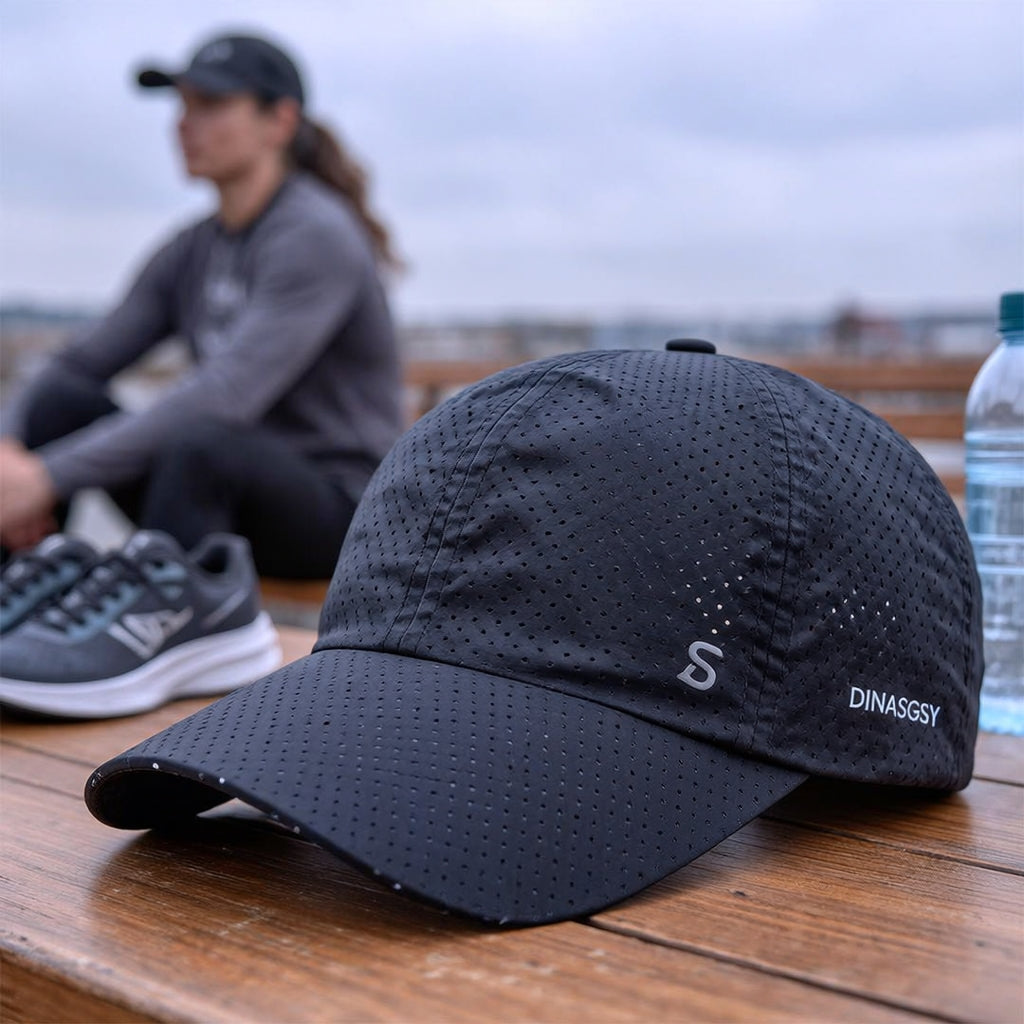🌬️Hurtigtørrende baseballkasket med UV-beskyttelse – åndbar, justerbar unisex-kasket