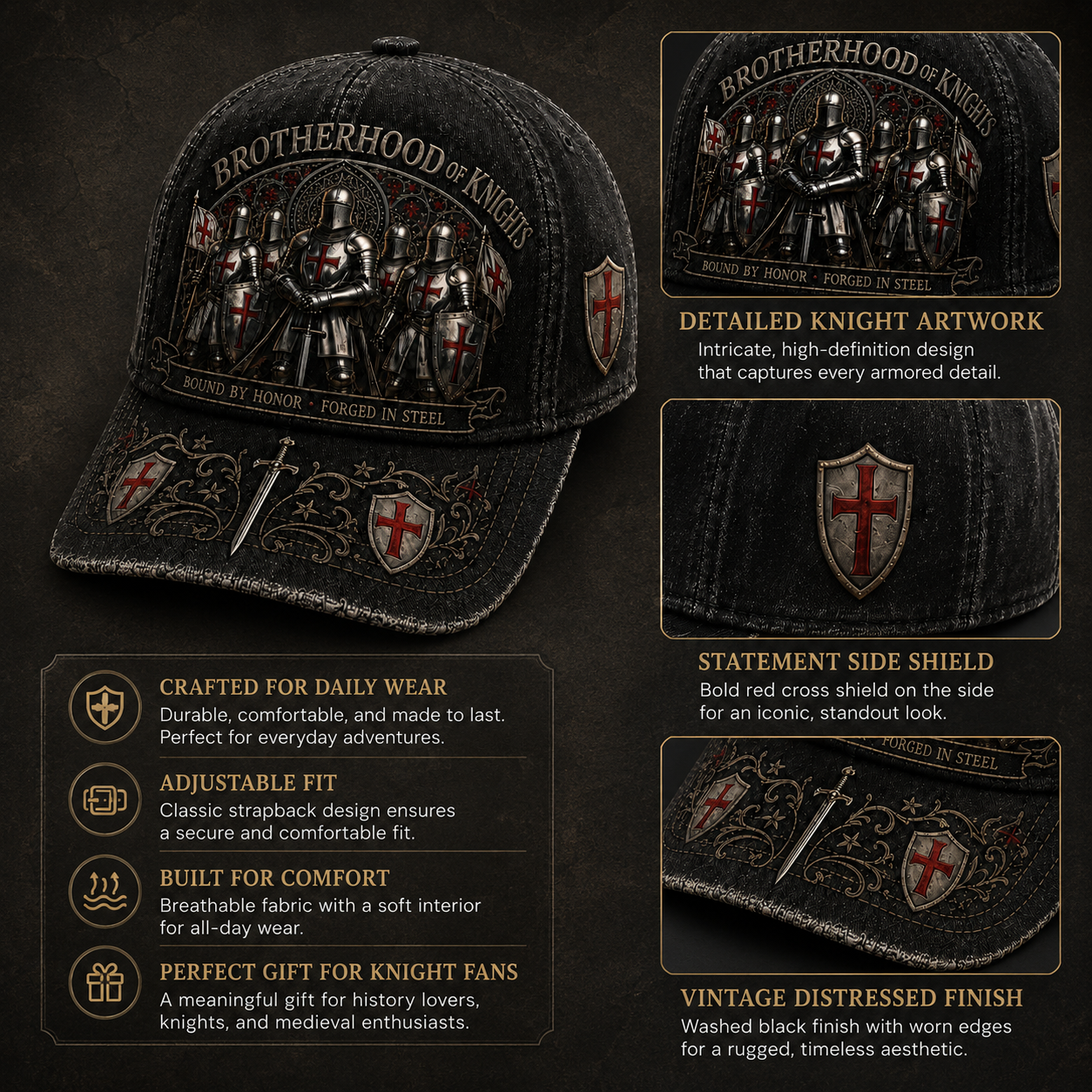 ⚔️Templar-kasket – Bundet af ære, smedet i stål 🛡️