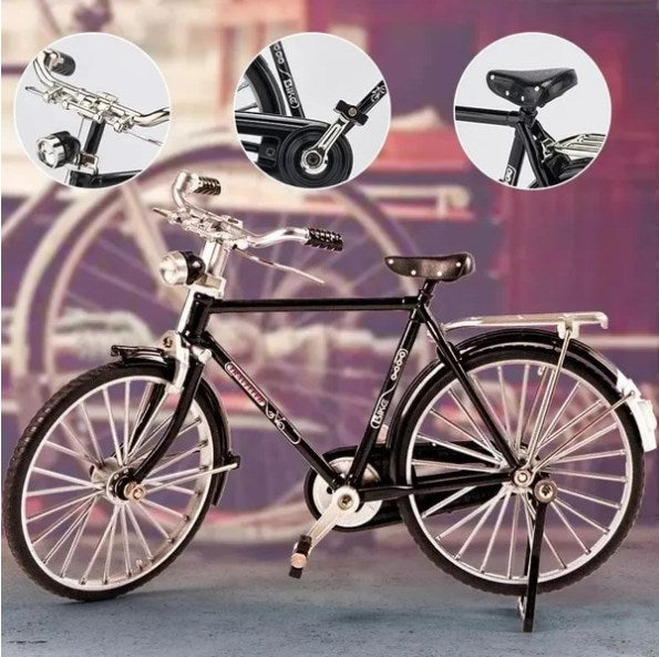 🚲 BEGRÆNSET TILBUD: 50 % RABAT! ✨ DIY-retrocykel i skala 1:10 – metallegering, realistiske detaljer, bordpynt og gave 🎁