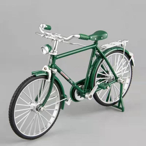 🚲 BEGRÆNSET TILBUD: 50 % RABAT! ✨ DIY-retrocykel i skala 1:10 – metallegering, realistiske detaljer, bordpynt og gave 🎁