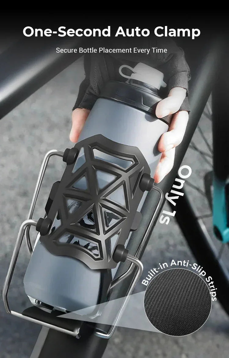 🎁 Stort udsalg – 49 % rabat 🔥Justerbar cykelflaskeholder
