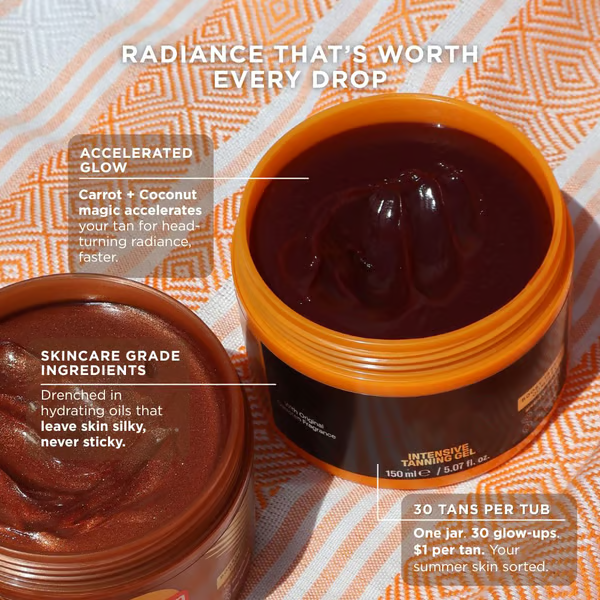 ☀️Summer UDSALG 50% rabatIntensive Tan Luxe Gel