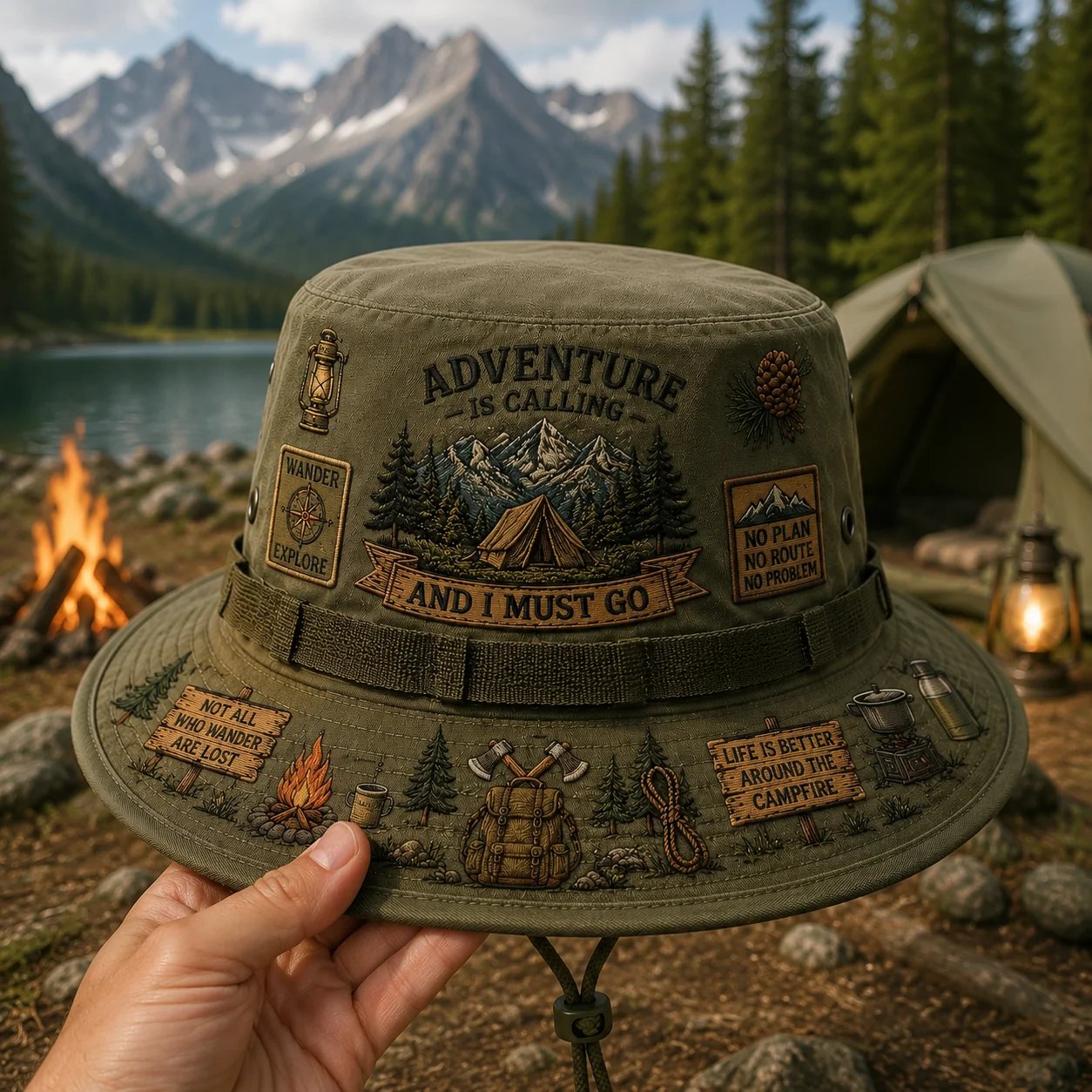 🌲Eventyr er en livsstil – Boonie-hat