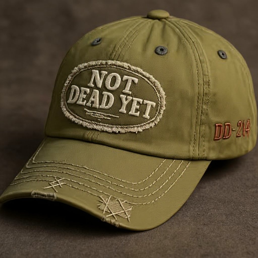 NOT DEAD YET - Vintage vasket baseballkaske