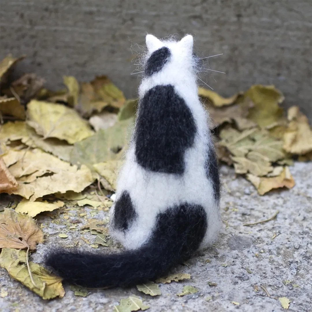 🎄✨Uldfilt-kæledyr – finurlige håndlavede ledsagere