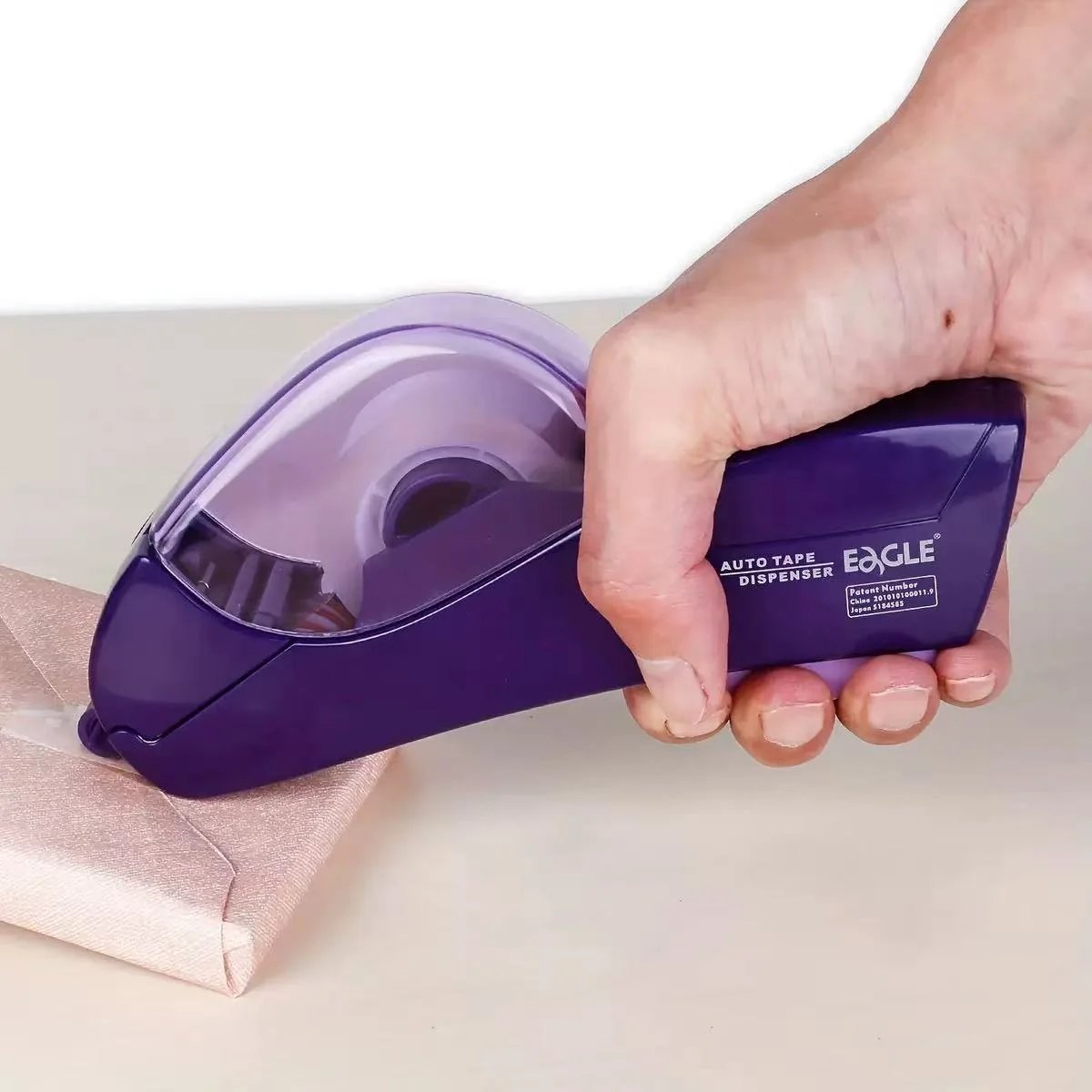 ✂️📦 Automatisk tape-dispenser – Pak det ind med én hånd!