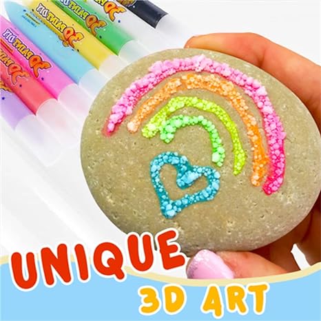 🎁🔮Magic Pen – Tegn i 3D med ét strøg!🎄 DIY-tegnepenne til boblepopcorn & Køb 2, få 1 gratis 🔥