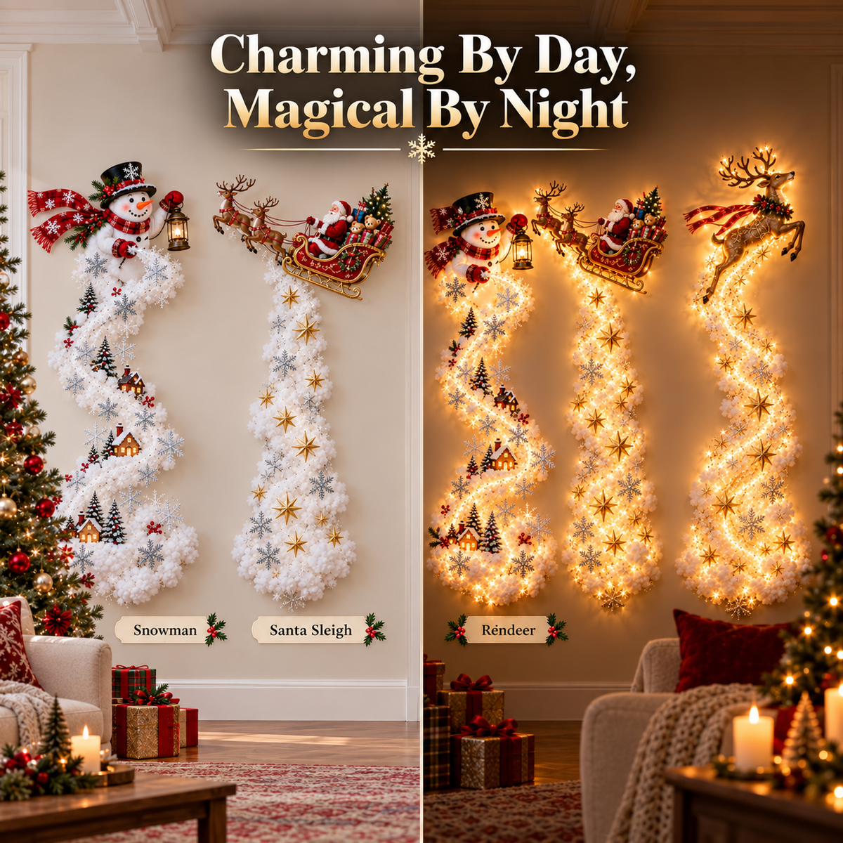 ✨Christmas Magic Trail væglampe – lidt julemagi lige på din væg✨