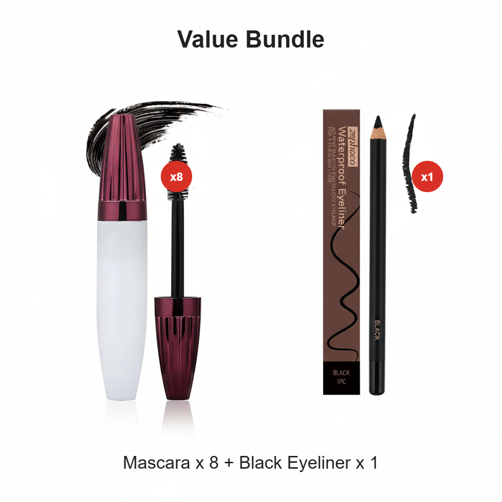✨ KØB 1, FÅ 1 GRATIS! 👁️ Mascara, der giver krøl og længde uden at smitte af – giver volumen, smitter ikke af og er vandfast 💫