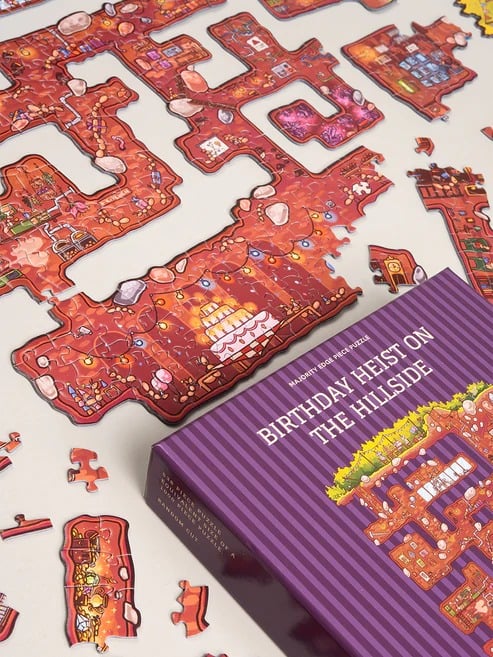 🧩All Edge Jigsaw Challenge - 🤯Hvert stykke er en udfordrin